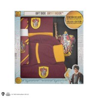 Harry Potter - Box Regalo Delux Set Toga Grifondoro - Prodotto Ufficiale Warner Bros